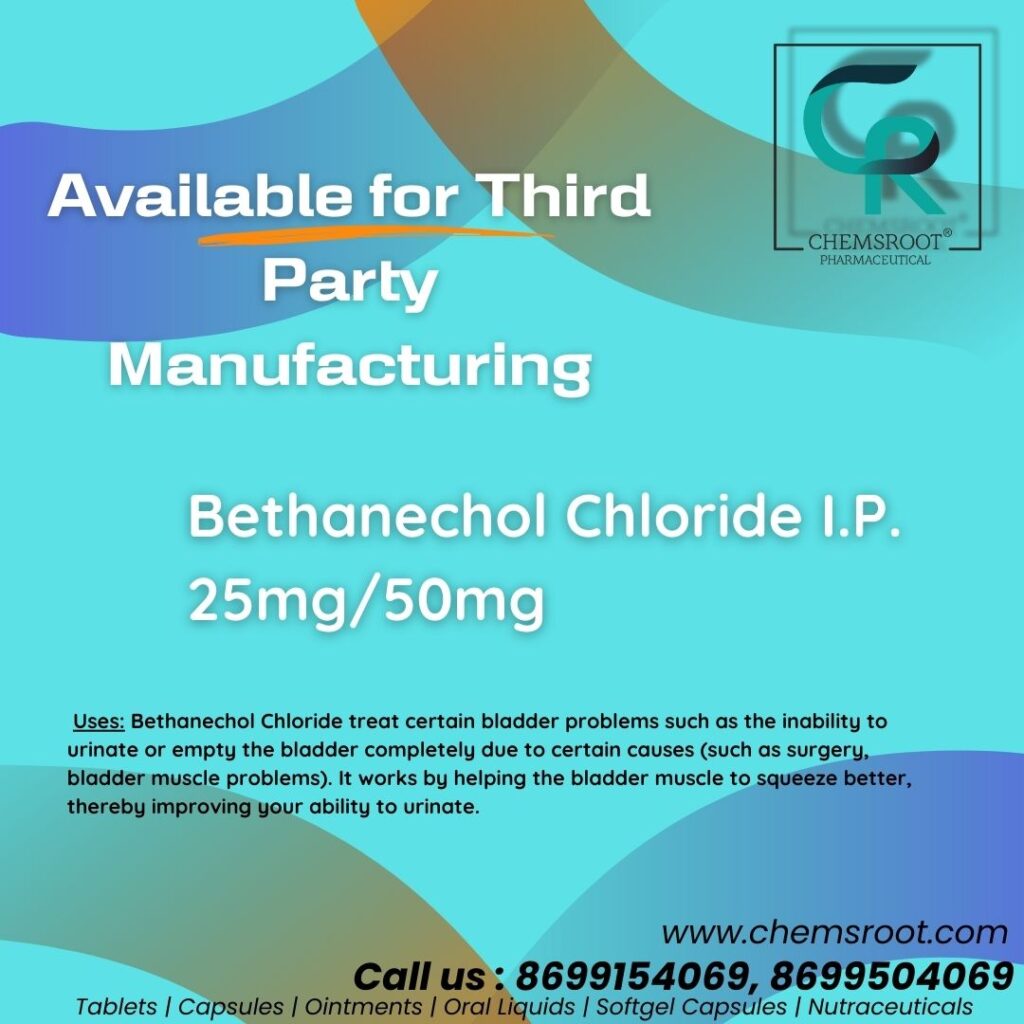 Bethanecol Manufacturer.
