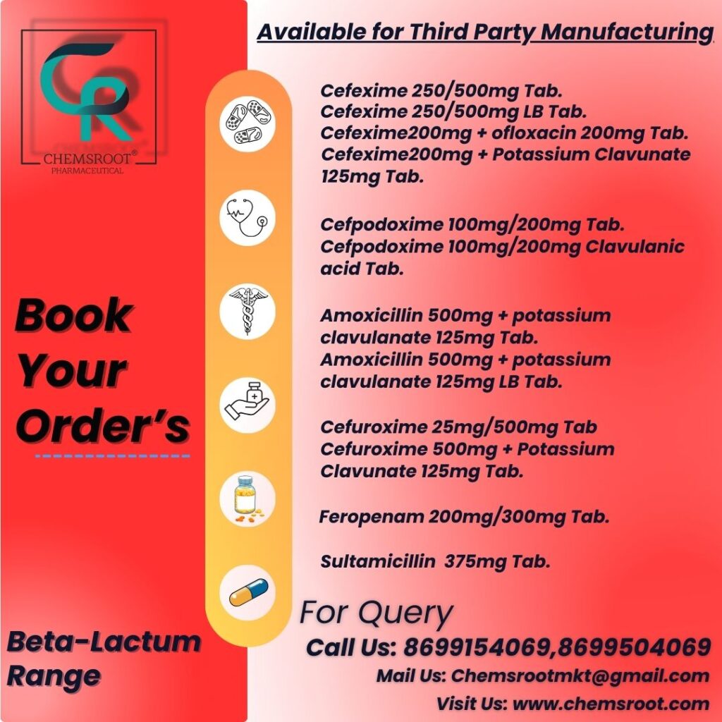 sultamicillin manufacturer, sultamicillin manufacturing, third party manufacturing.
