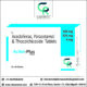 Aceclofenac 100mg + Paracetamol 325mg + Thiocolchicoside 4mg box of acilet-plus.